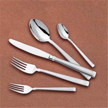 Lorenzo Import Lorenzo Import Bella-SS Bella-Ss 18-10 Stainless Steel 72 Piece Flatware Set Bella-SS